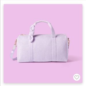Stony clover x Target Purple Heart duffle bag in purple